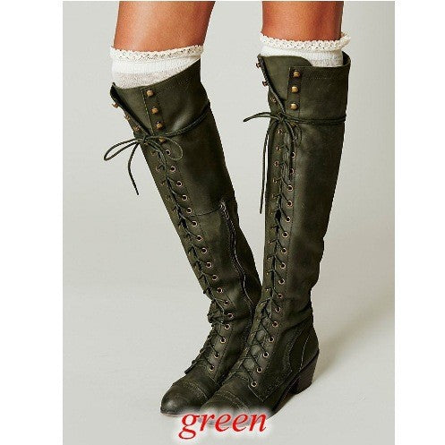 Vintage Inspired Orthopedic Boots