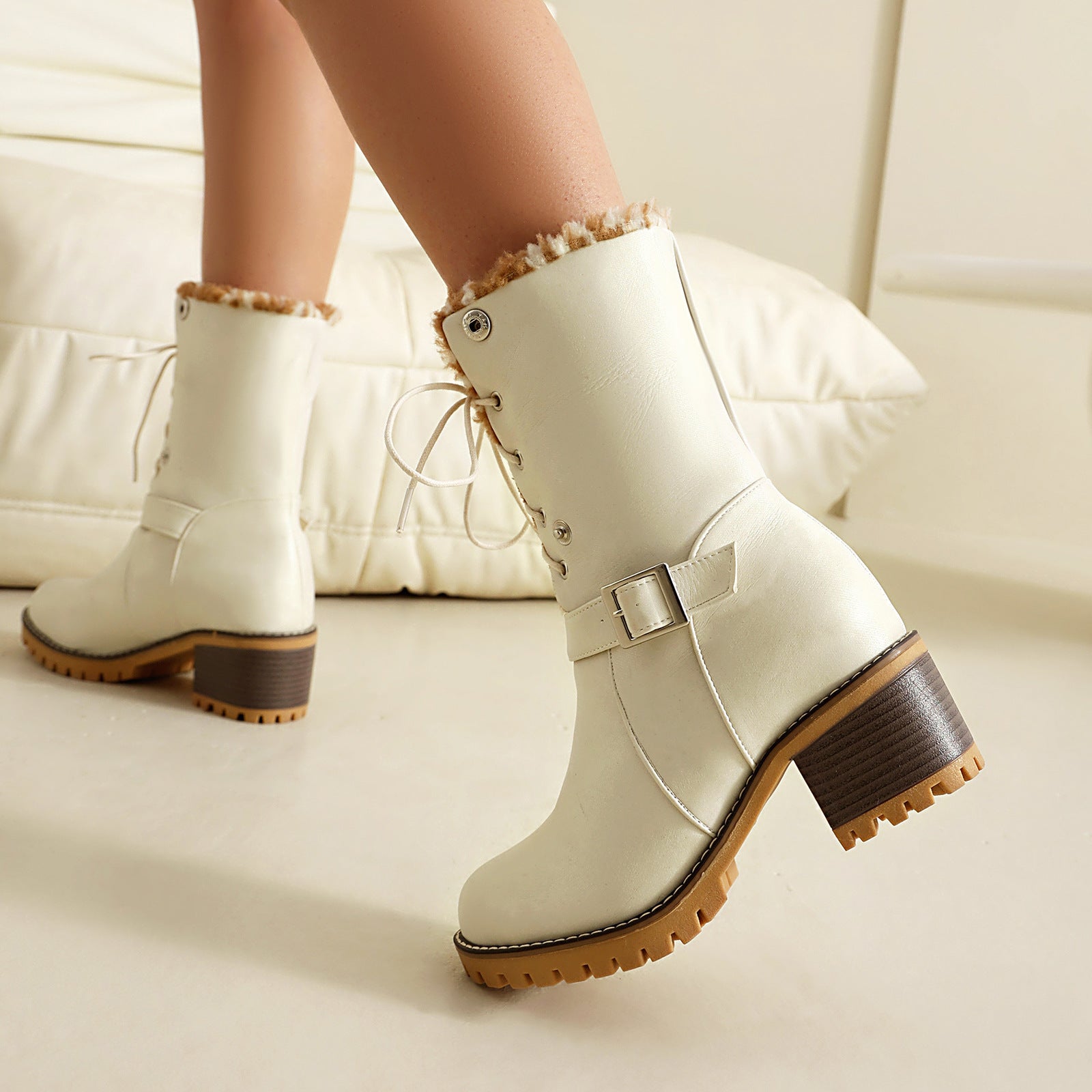Vintage Inspired Orthopedic Boots