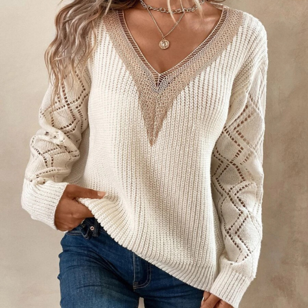 Gracefully Designed Sweater