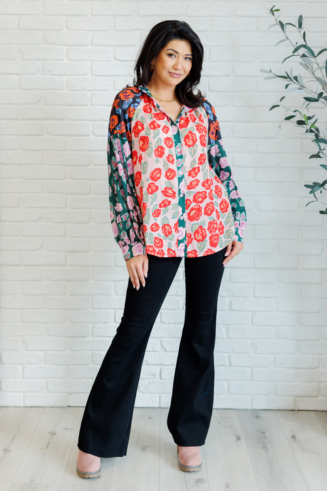 Beautifully Finished Blouse in a Timeless Design