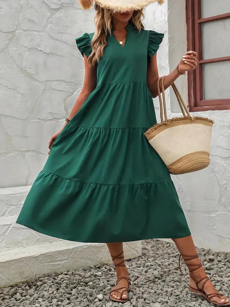 Classic Vintage Dress with a Flattering Fit