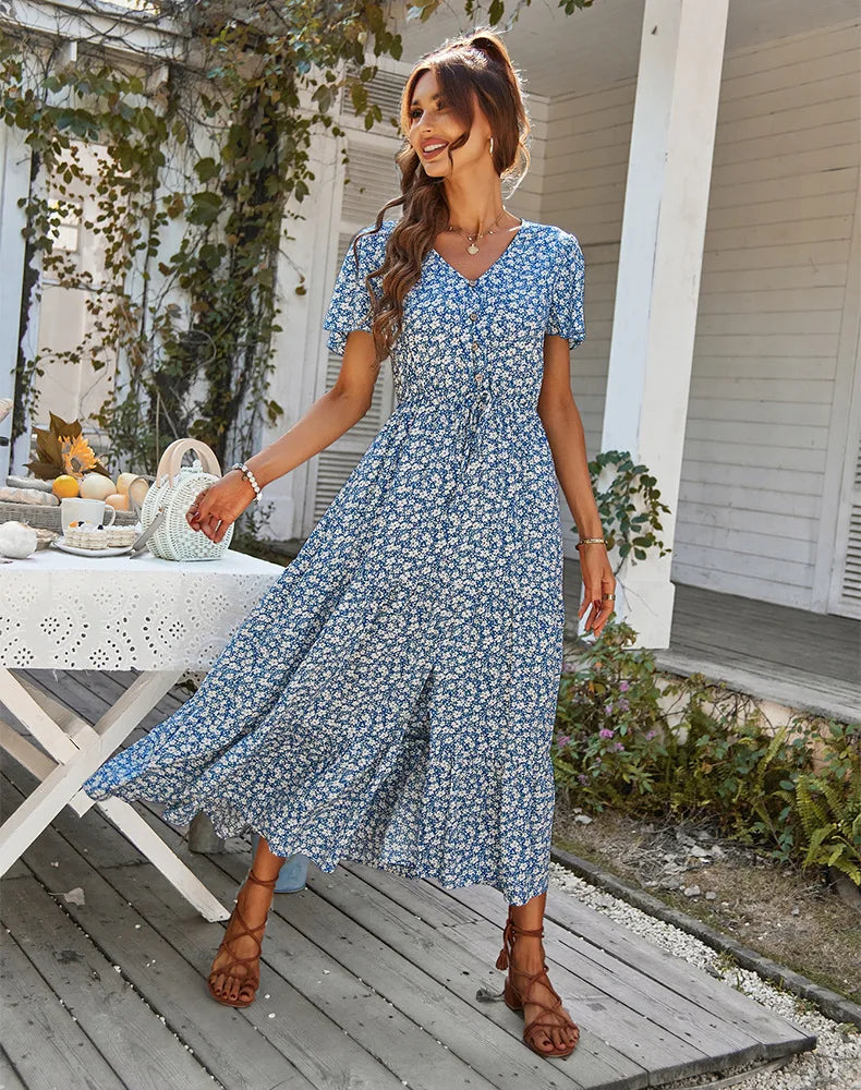 A Vintage Style Dress with Delicate Timeless Details