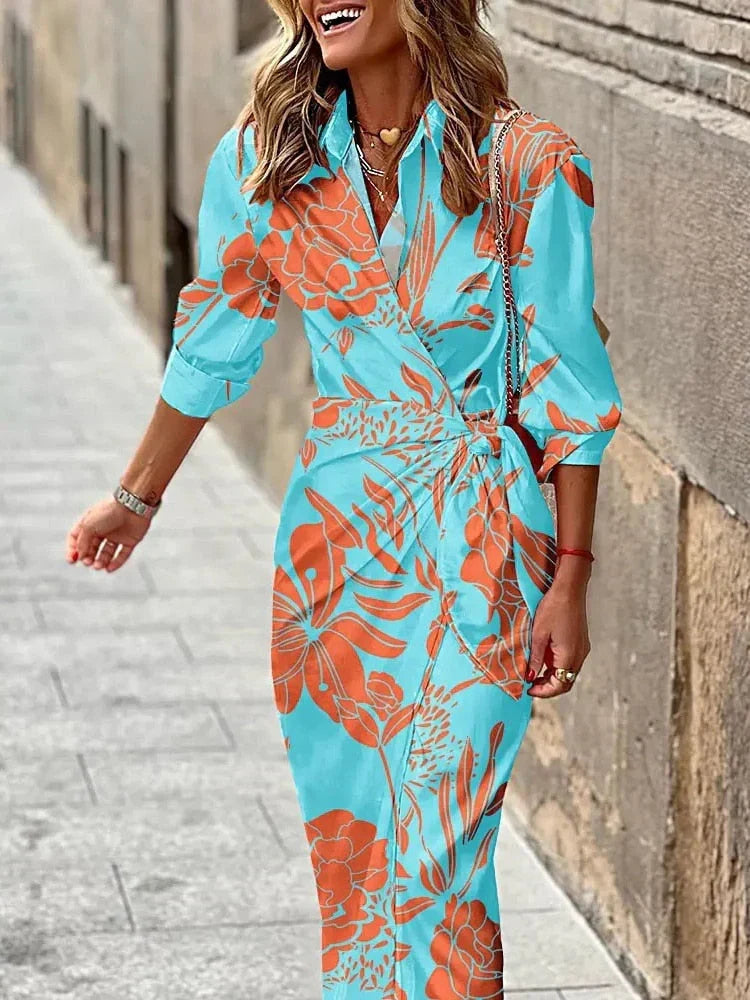 Blue floral
