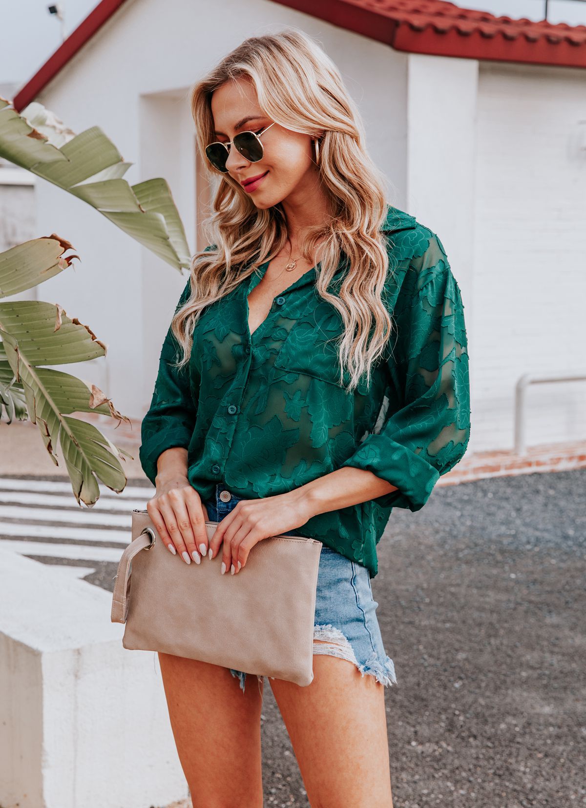 A Vintage Style Blouse with Delicate Timeless Details