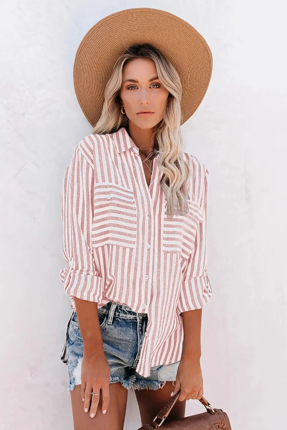 Pink white