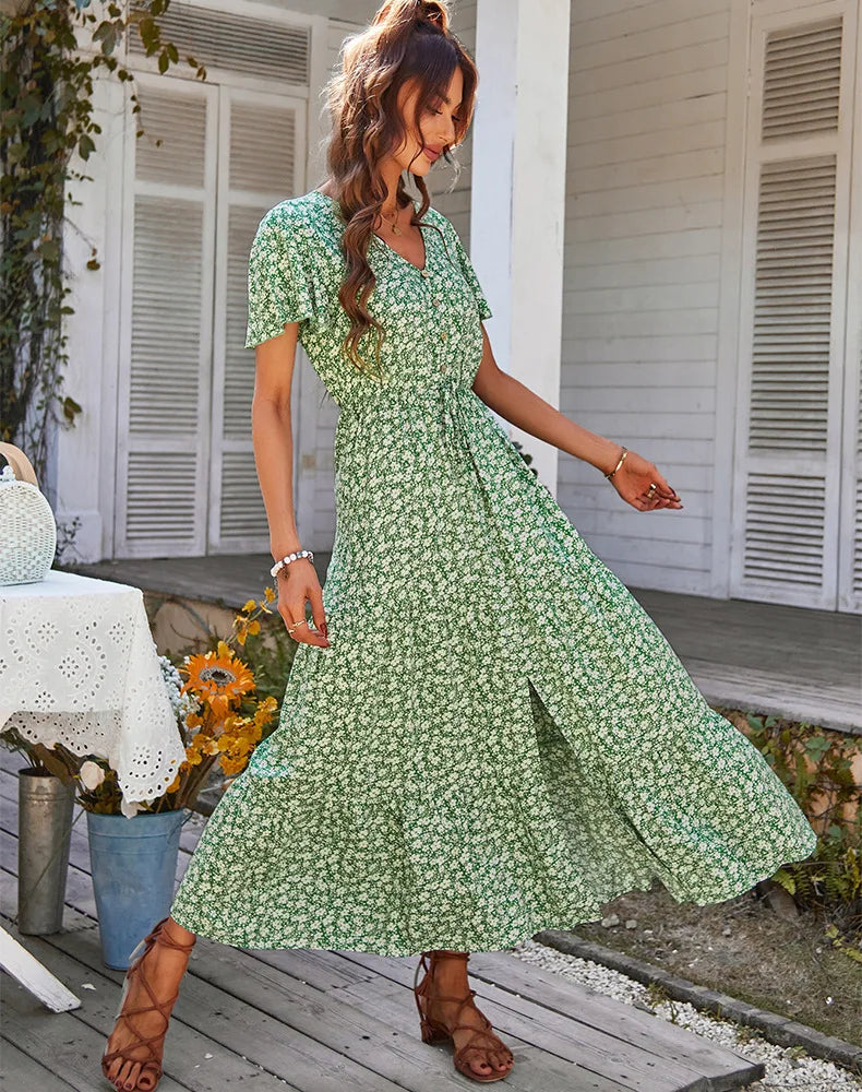 A Vintage Style Dress with Delicate Timeless Details