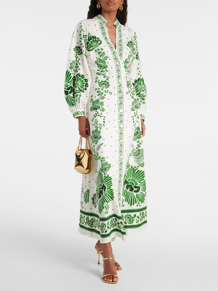 A Vintage Style Dress with Delicate Timeless Details