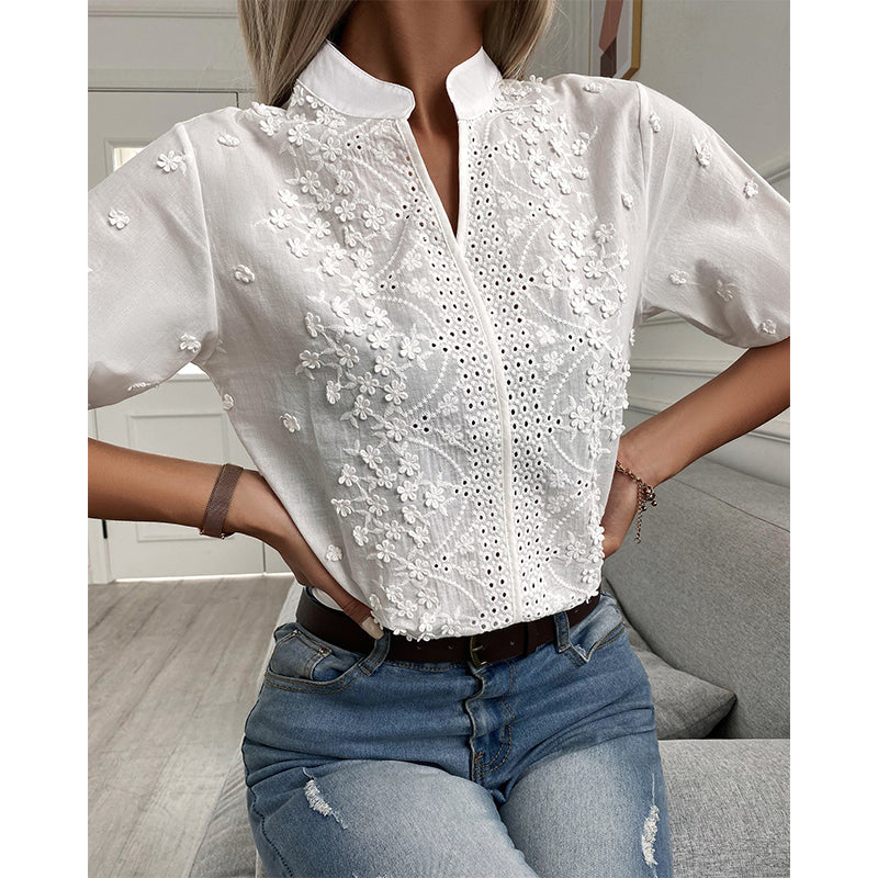 Gracefully Styled Blouse for Any Occasion