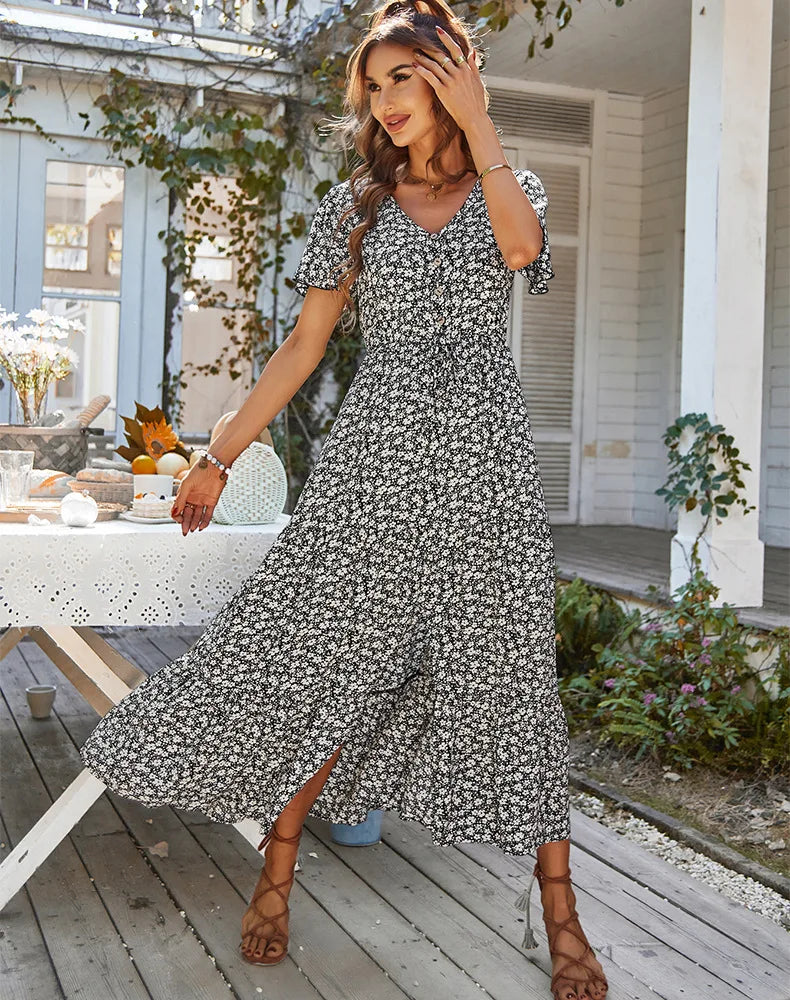 A Vintage Style Dress with Delicate Timeless Details