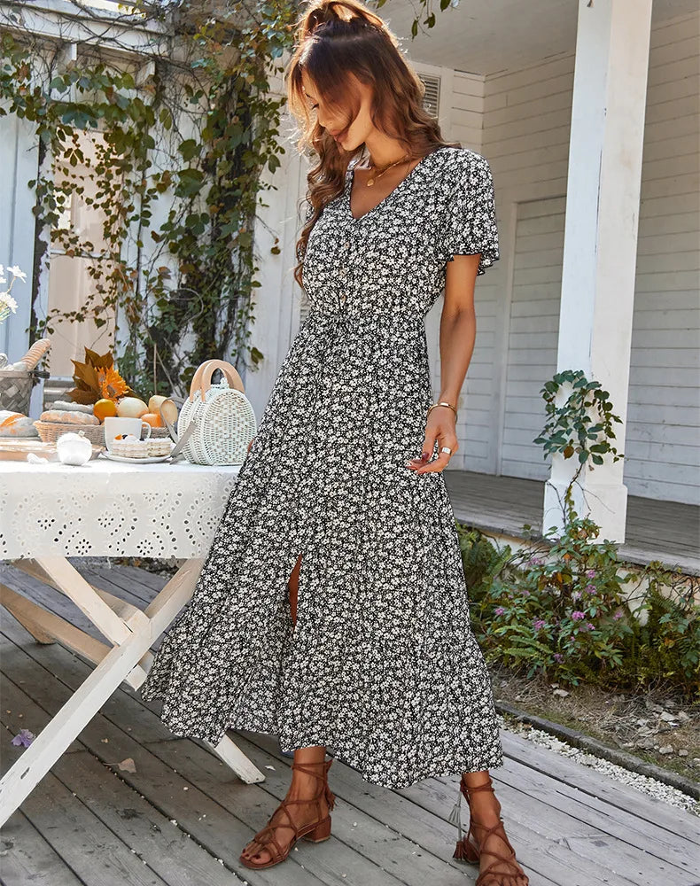 A Vintage Style Dress with Delicate Timeless Details
