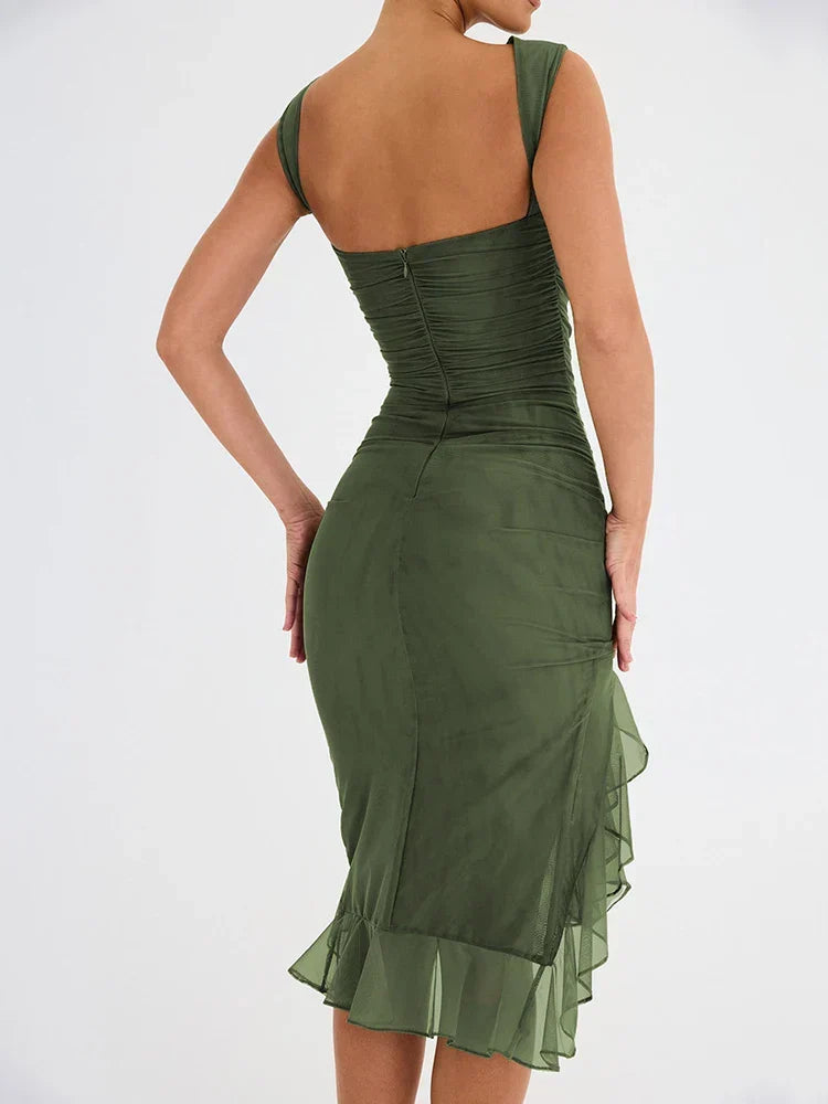 A Vintage Style Dress with Delicate Timeless Details