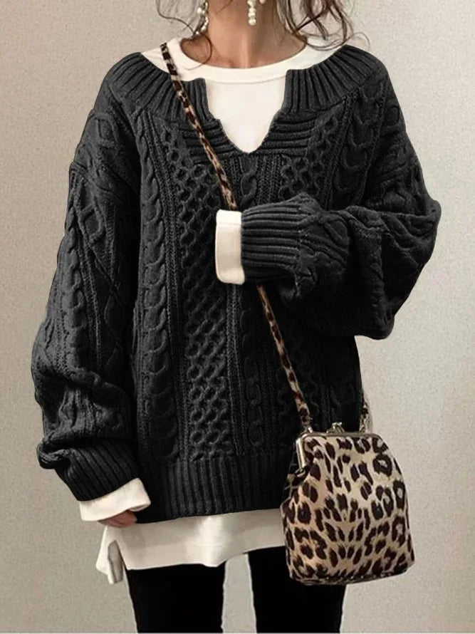 Gracefully Designed Sweater