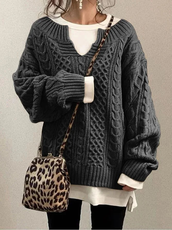 Gracefully Designed Sweater