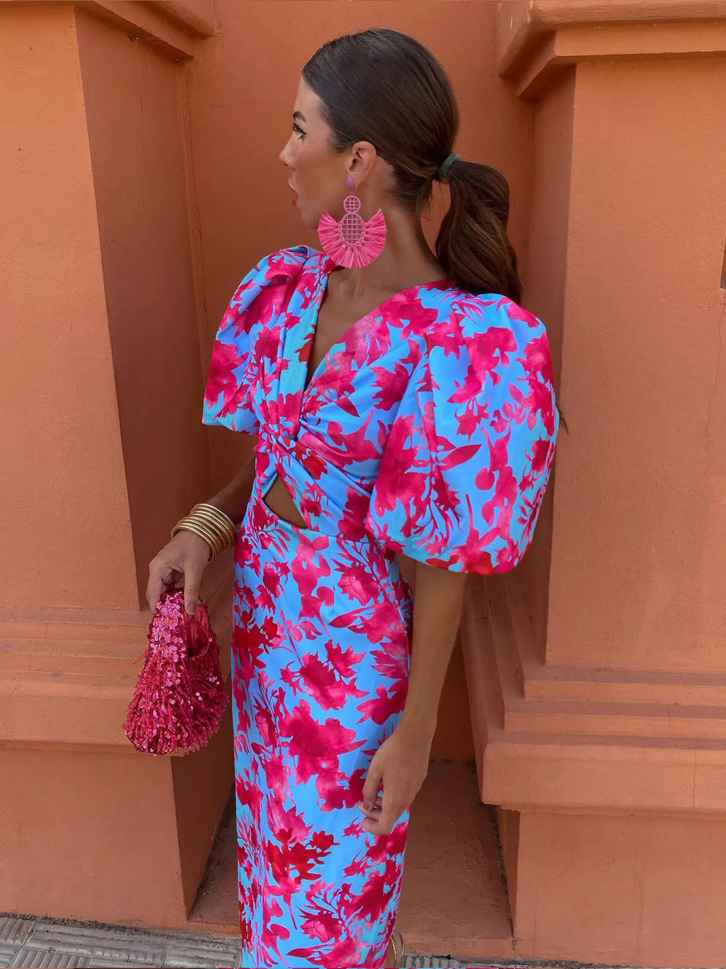 Blue - pink