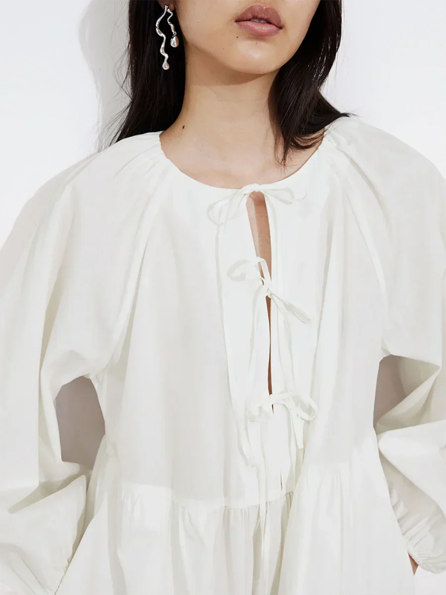 A Vintage Style Dress with Delicate Timeless Details