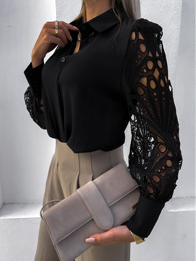 Vintage Inspired Blouse with a Contemporary Edge
