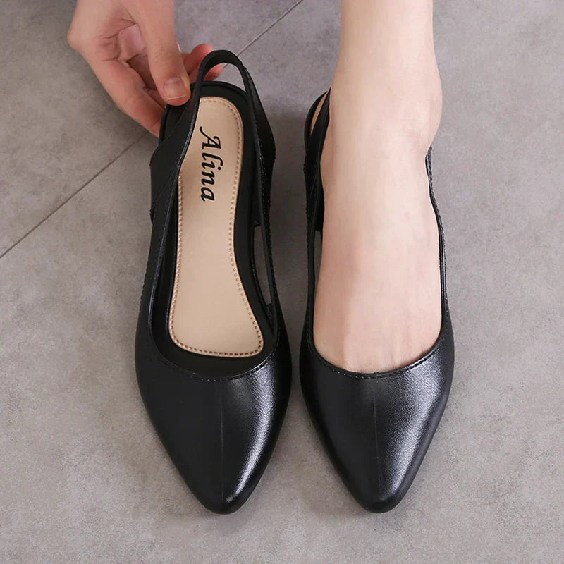 Classic Orthopedic Flats with Timeless Style