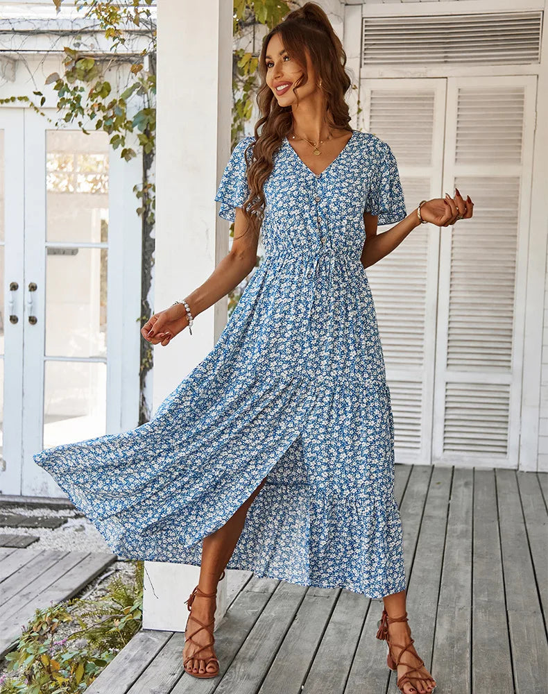 A Vintage Style Dress with Delicate Timeless Details