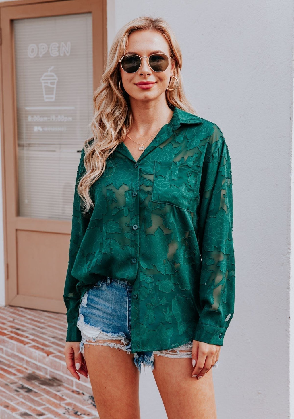 A Vintage Style Blouse with Delicate Timeless Details