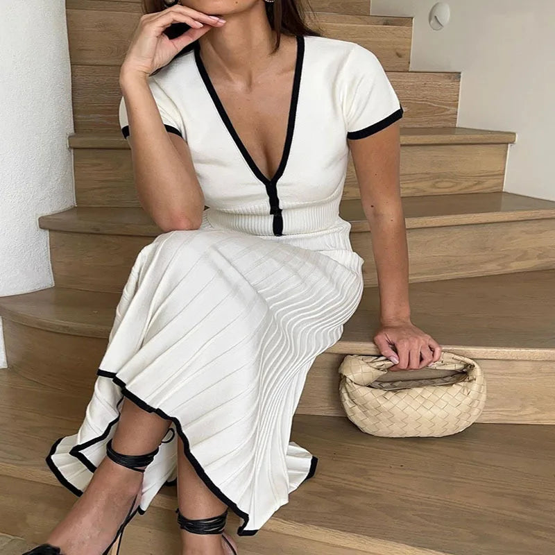 A Vintage Style Dress with Delicate Timeless Details