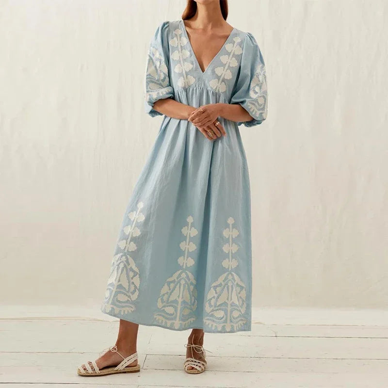 A Vintage Style Dress with Delicate Timeless Details