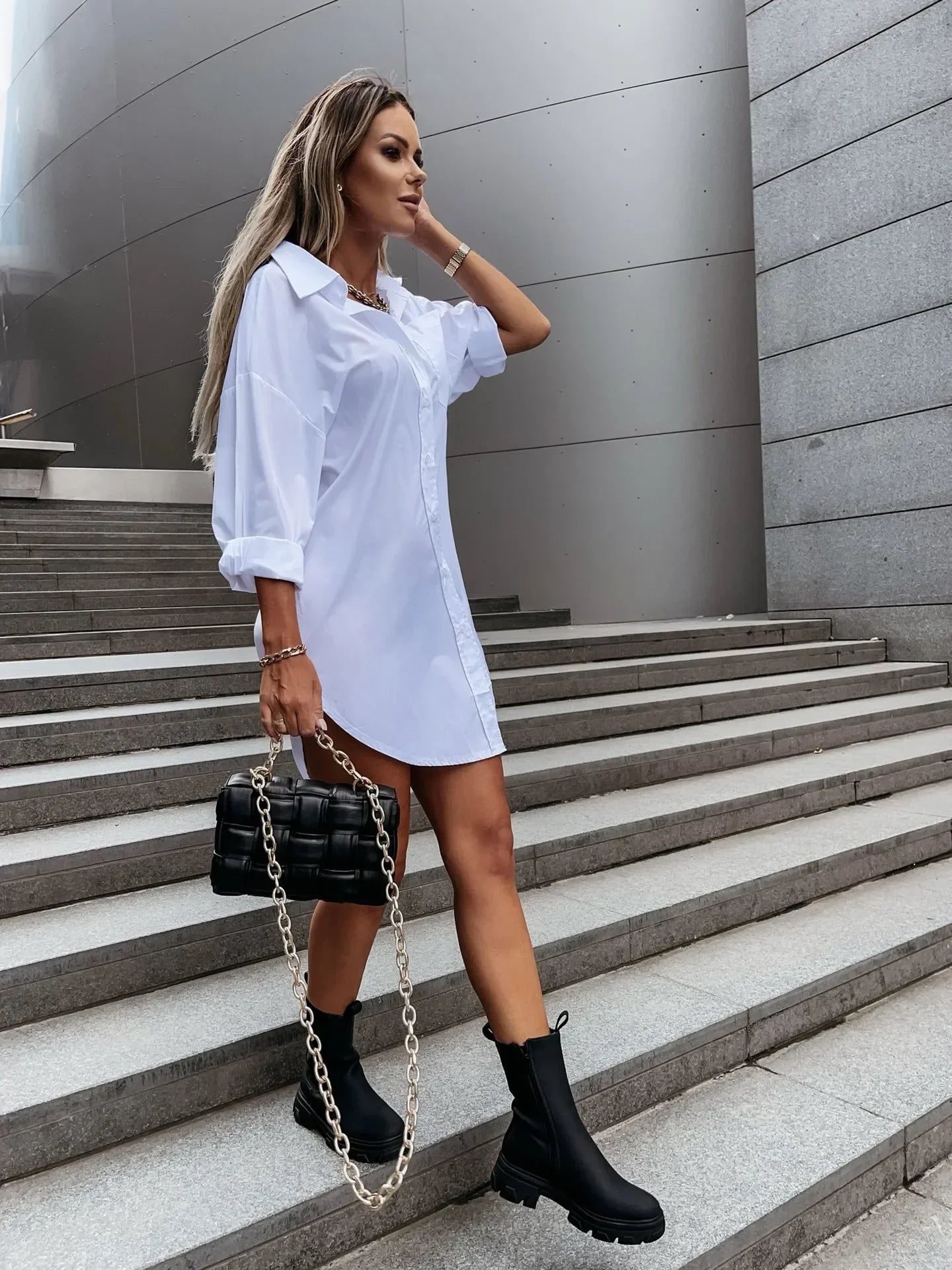 A Vintage Style Dress with Delicate Timeless Details