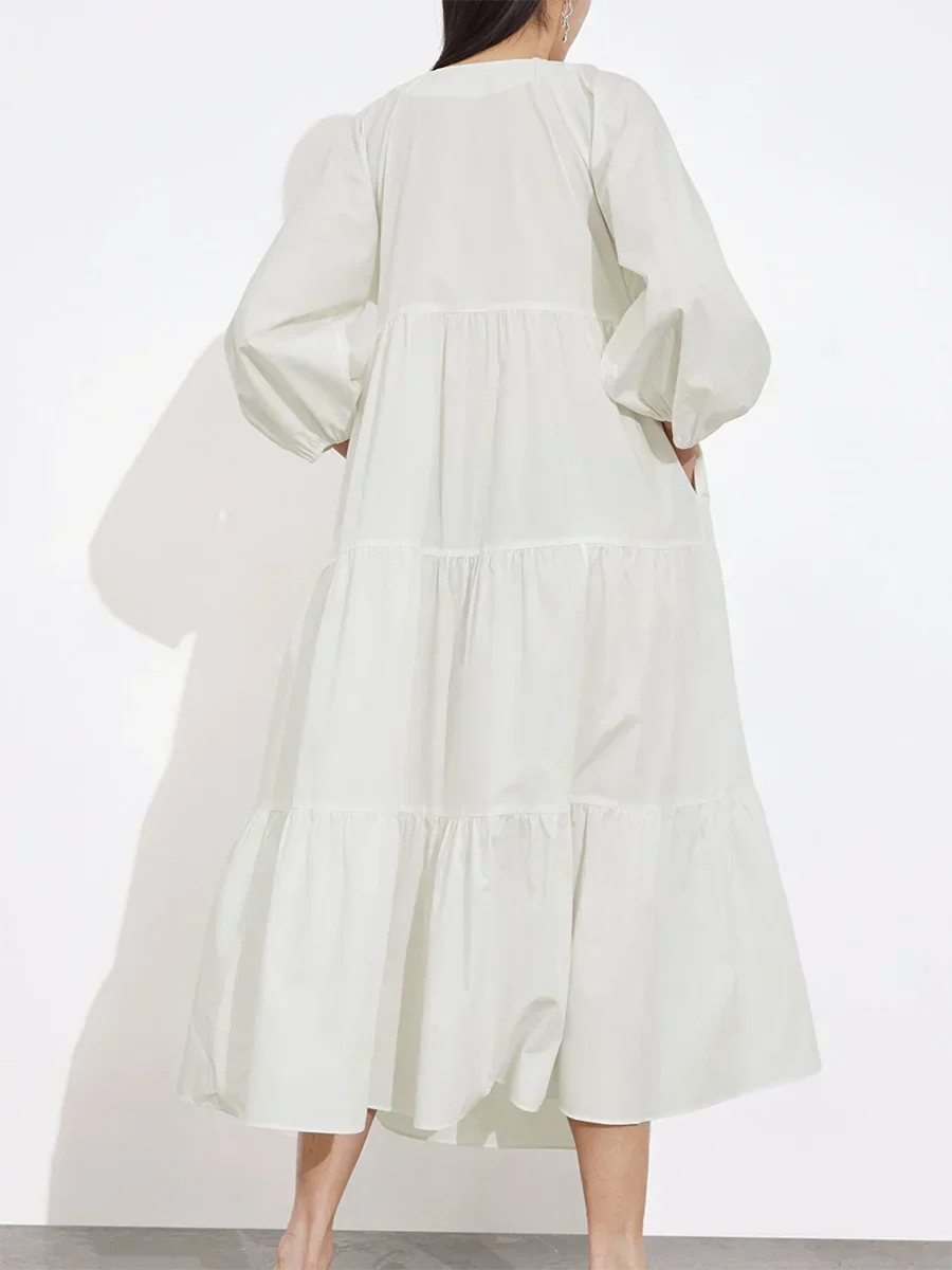 A Vintage Style Dress with Delicate Timeless Details