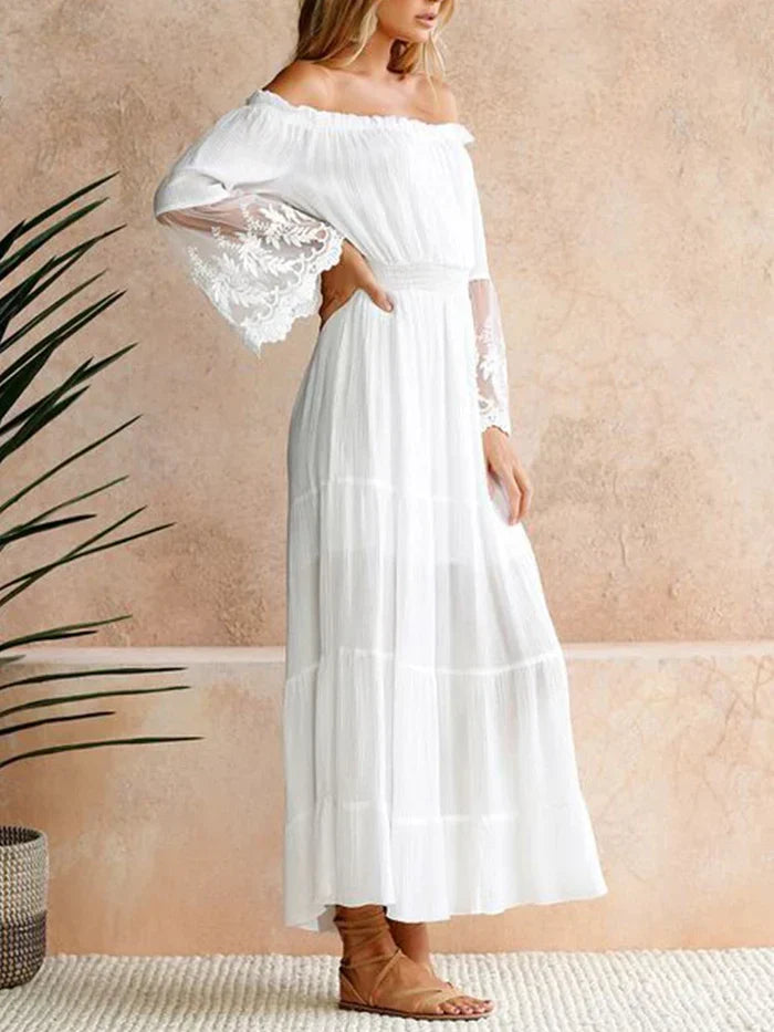 A Vintage Style Dress with Delicate Timeless Details