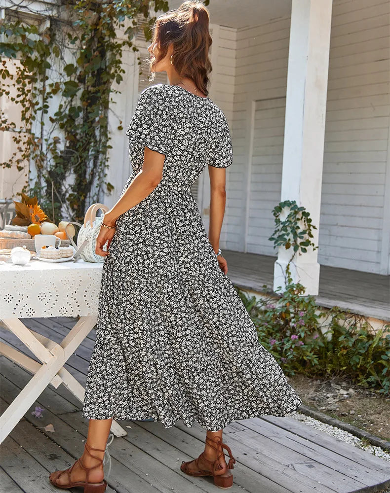 A Vintage Style Dress with Delicate Timeless Details