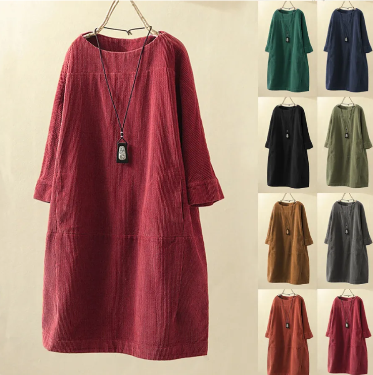 Classic Vintage Dress with a Flattering Fit