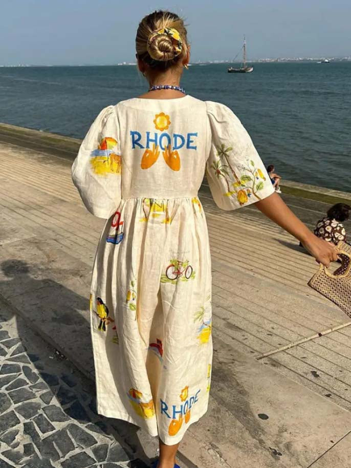 Elegantly Styled Dress for Everyday Wear