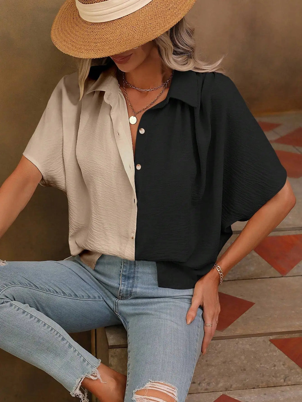 Elegantly Styled Blouse for Everyday Wear