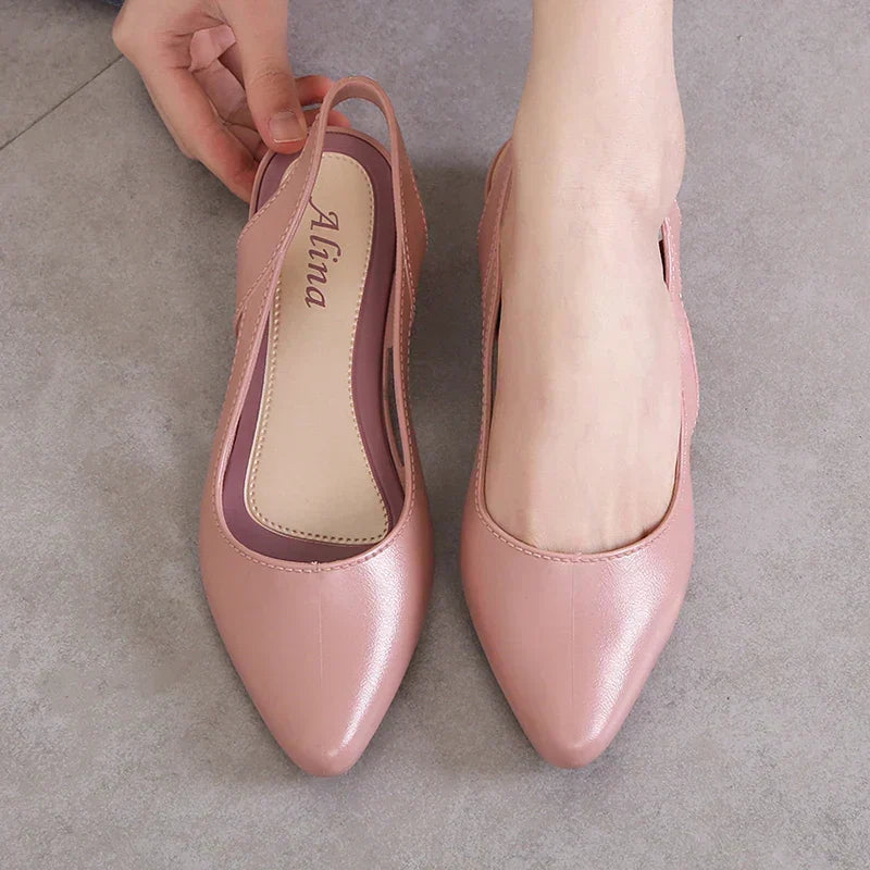 Classic Orthopedic Flats with Timeless Style