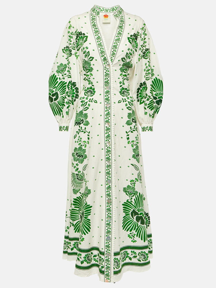 A Vintage Style Dress with Delicate Timeless Details
