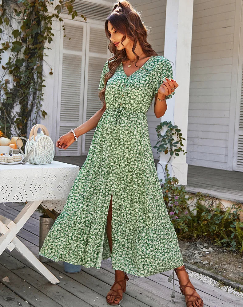 A Vintage Style Dress with Delicate Timeless Details