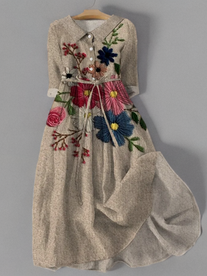 Well Tailored Dress with a Graceful Silhouette