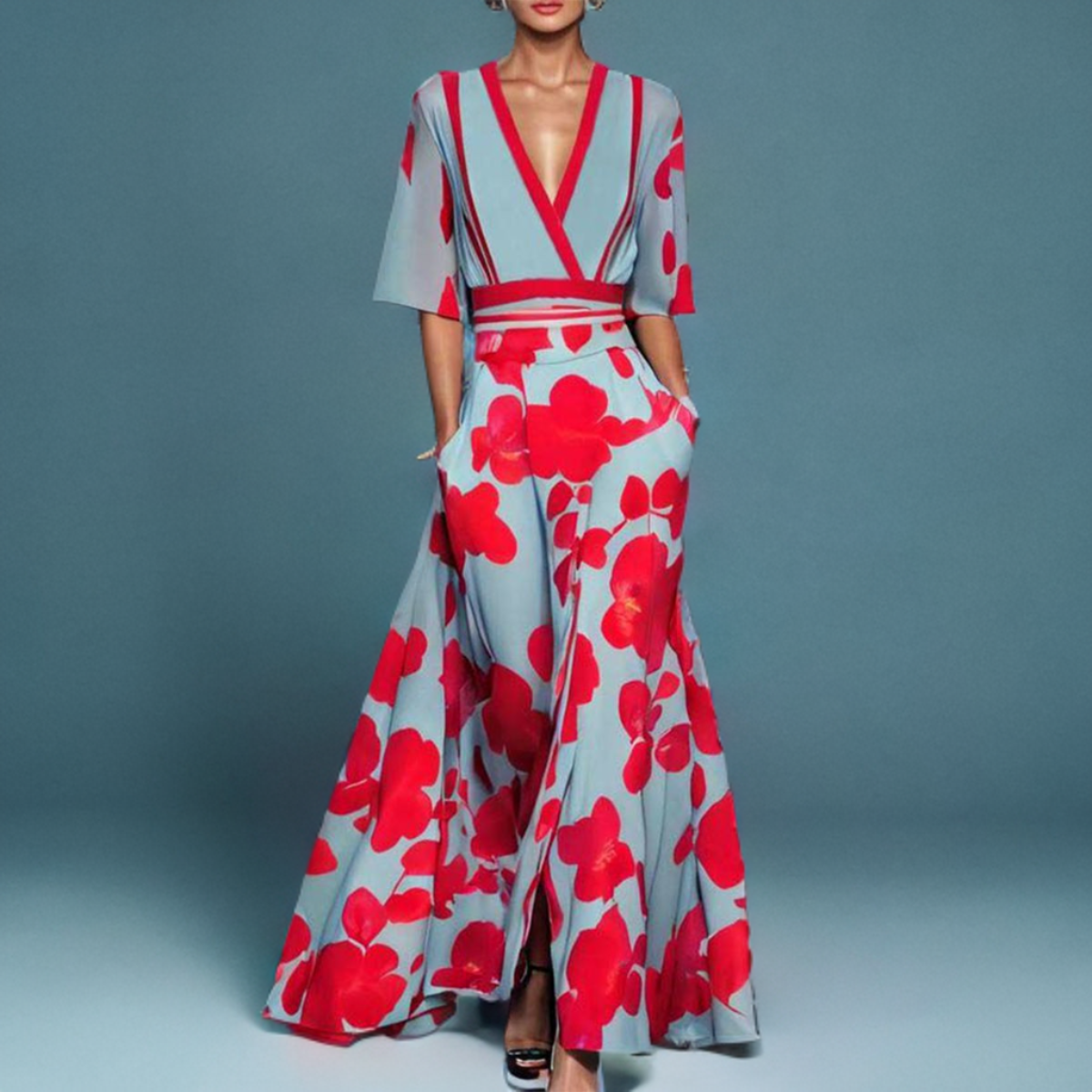 Beautifully Finished Dress in a Timeless Design