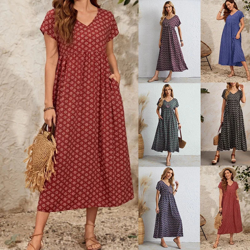 Classic Vintage Dress with a Flattering Fit