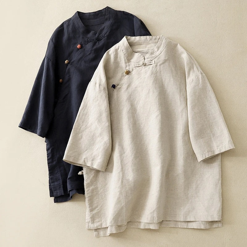 Classic Vintage Blouse with a Flattering Fit