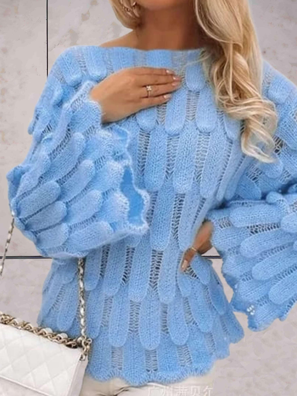 Gracefully Designed Sweater