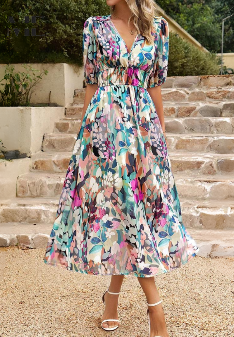 Well Tailored Dress with a Graceful Silhouette