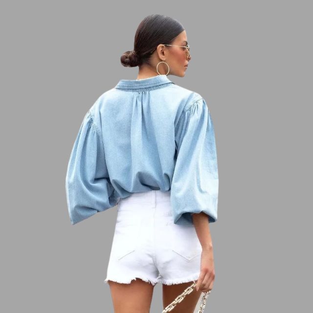 Gracefully Styled Blouse for Any Occasion