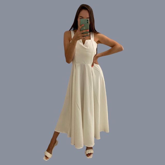 A Vintage Style Dress with Delicate Timeless Details
