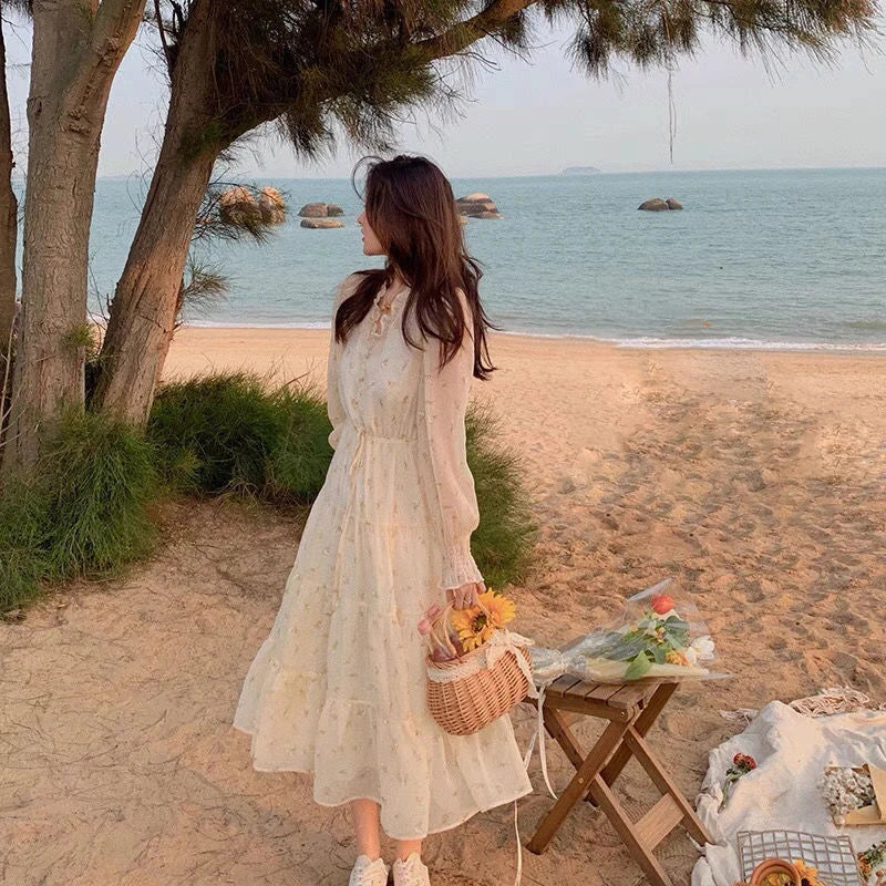 A Vintage Style Dress with Delicate Timeless Details