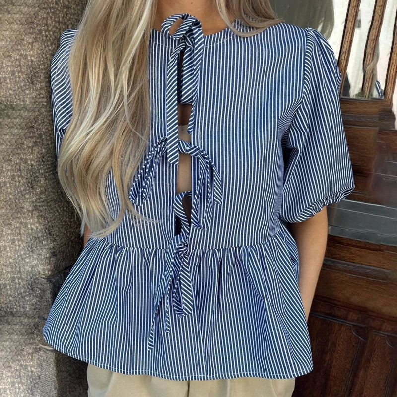 A Vintage Style Blouse with Delicate Timeless Details