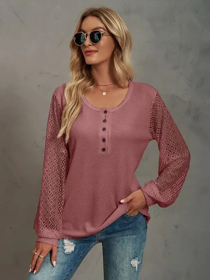 Classic Vintage Blouse with a Flattering Fit