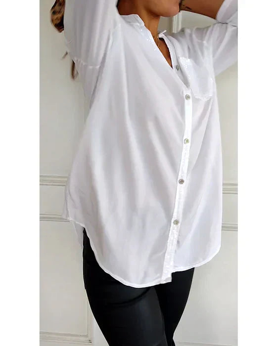 A Vintage Style Blouse with Delicate Timeless Details