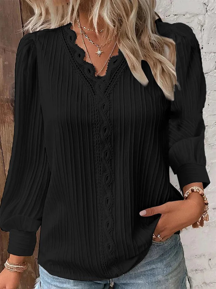 A Vintage Style Blouse with Delicate Timeless Details