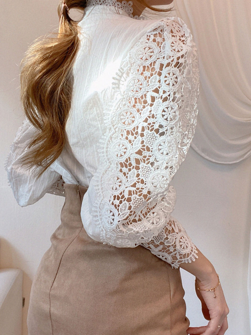 Beautifully Finished Blouse in a Timeless Design