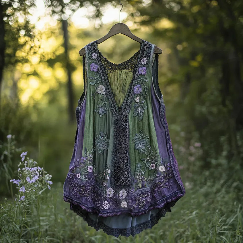 Purple green
